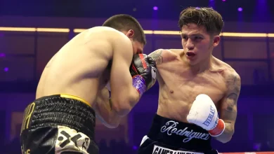 Bam Rodriguez dominates, knocks out Fernando Martinez to unify three world titles