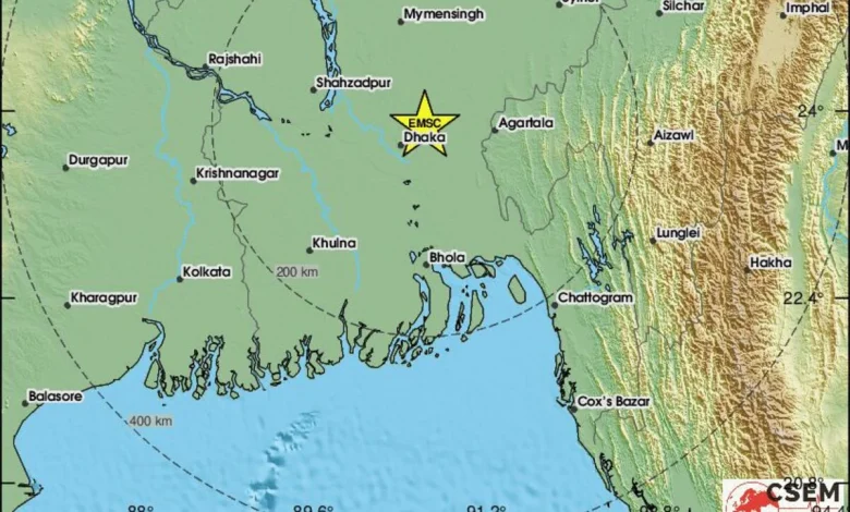 Bangladesh Struck by Magnitude 6.0 Quake, EMSC Says