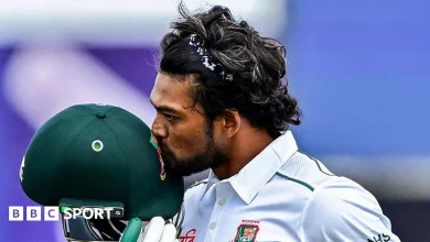 Bangladesh v Ireland: Hosts close in on First-Test win after day three in Sylhet