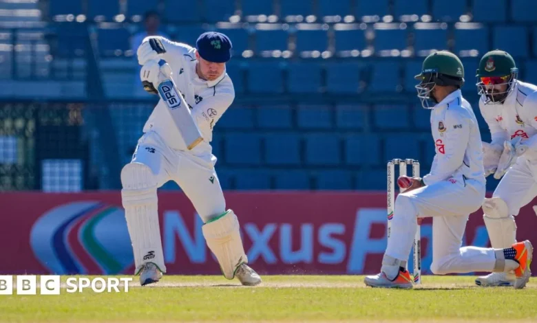 Bangladesh v Ireland: Hosts win first Test by an innings and 47 runs