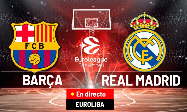 Barcelona - Real Madrid en directo | Clásico de Euroliga hoy en vivo