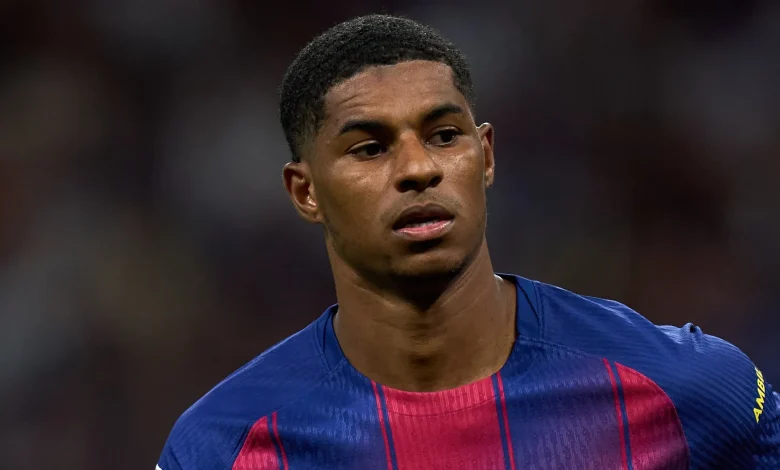 Barcelona rule out triggering Marcus Rashford's buy option before summer as sporting director reveals alternative January transfer plans