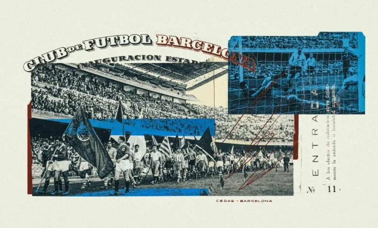 Barcelona’s first game at the Camp Nou: East vs West, 10,000 doves and the ‘pitch of a lifetime’ - The Athletic