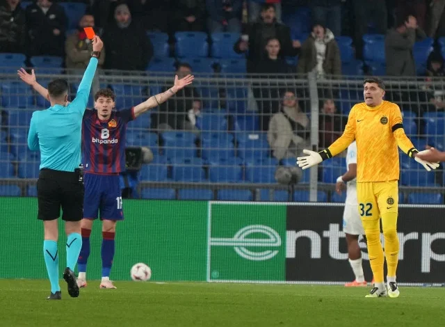 Basel - FCSB 1-0, ACUM pe Digi Sport 1. Dezastru: Shaqiri, gol din penalty, și Târnovanu, ROȘU direct în minutul 12!
