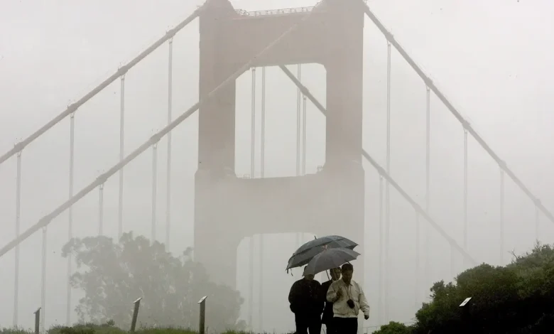 Bay Area hit twice by the same storm system; new cold front arrives tonight