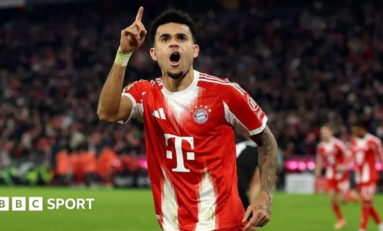 Bayern Munich 3-1 St Pauli: Luis Diaz and Nicolas Jackson score
