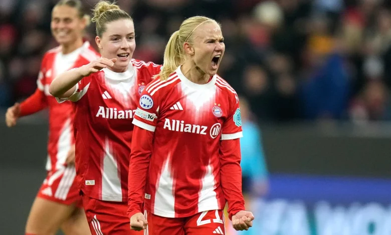 Bayern Munich Women vs Arsenal Women. Women's Champions League.