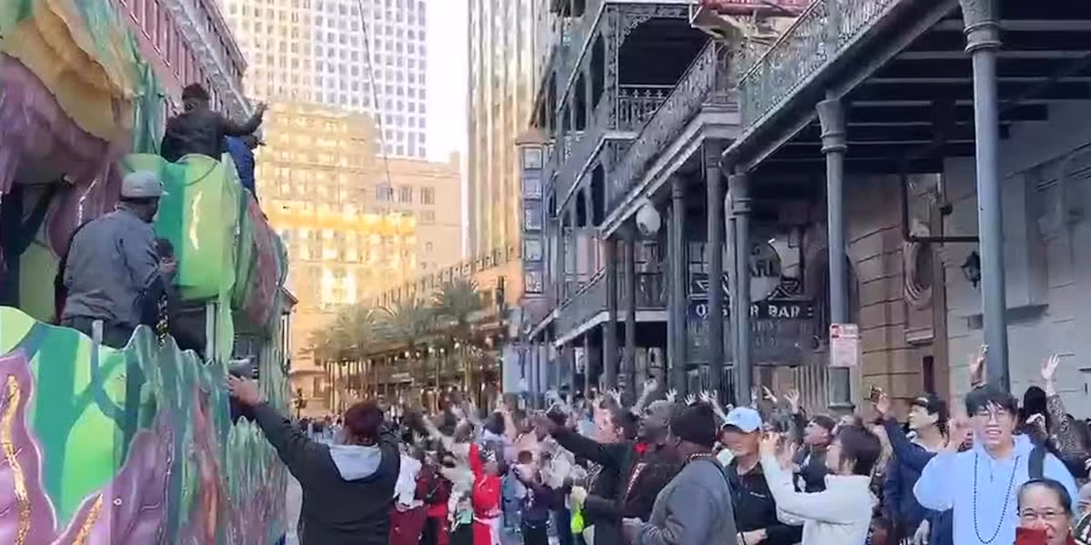 Bayou Classic parade draws visitors from around the world to New Orleans