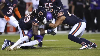 Bears injury report: All 3 starting LBs ruled out