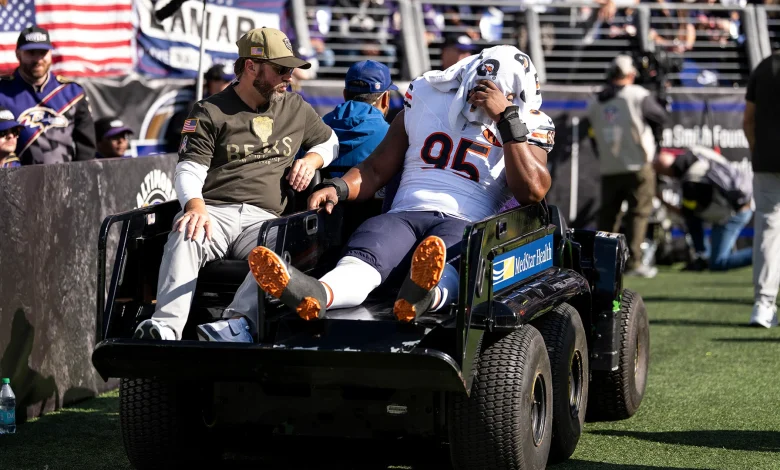Bears injury update: Shemar Turner ACL tear; Luther Burden concussion
