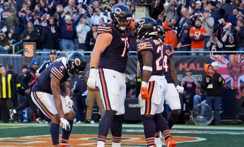 Bears offensive line continues to show its mettle