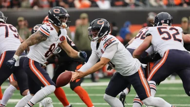 Bears' rookie TE Colston Loveland finally scores first TD in wild game vs. Bengals