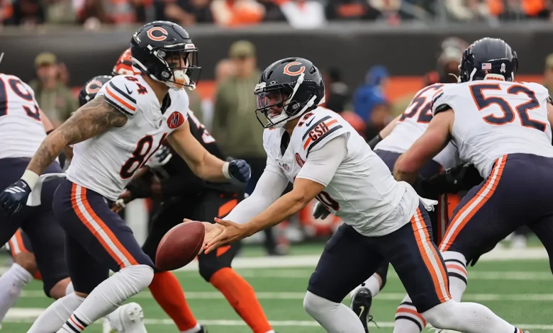 Bears' rookie TE Colston Loveland finally scores first TD in wild game vs. Bengals