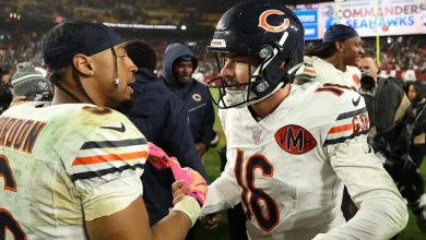 Bears sign linebacker to practice squad after losing kicker Jake Moody