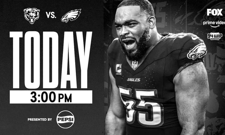 Bears vs. Eagles: How to watch, stream, and listen on Black Friday