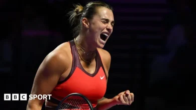 'Beast mode' Sabalenka beats Pegula at WTA Finals