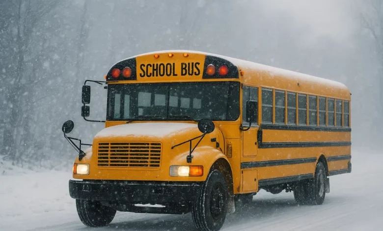 Behind the scenes of snow day decisions for school buses
