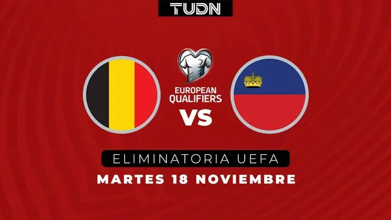 Bélgica vs. Liechtenstein: horario y dónde ver el partido de eliminatorias de UEFA rumbo al Mundial 2026