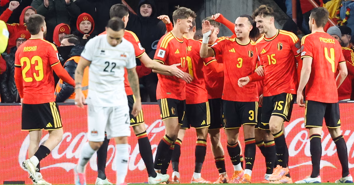 Belgique-Liechtenstein: Quatre buts en sept minutes, le festival des Diables continue ! (DIRECT, 7-0)