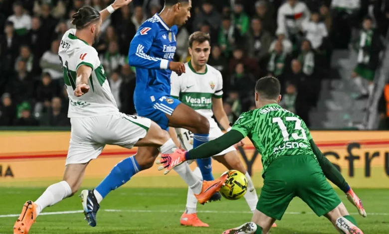 Bellingham rescues Real Madrid draw at Elche