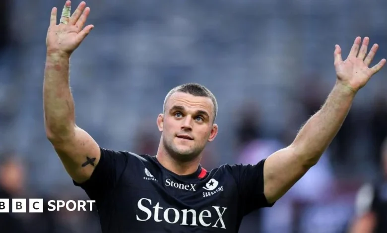 Ben Earl: England back row signs new Saracens contract to 2029