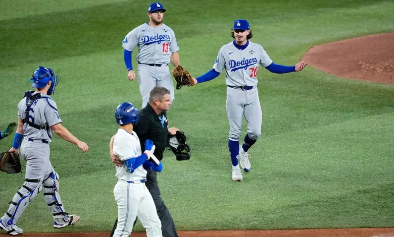 Benches clear in World Series Game 7 as emotions run high between Dodgers, Blue Jays players