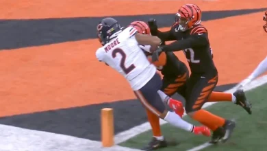 Bengals Challenge Spectacularly Backfires Resulting in Bears Touchdown