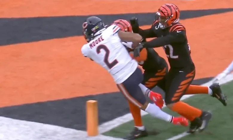 Bengals Challenge Spectacularly Backfires Resulting in Bears Touchdown