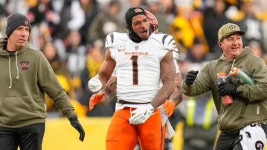 Bengals' Ja'Marr Chase suspended for 1 game for spitting at Steelers' Jalen Ramsey