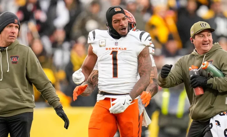 Bengals' Ja'Marr Chase suspended for 1 game for spitting at Steelers' Jalen Ramsey