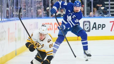 Berube splits up Matthews, Nylander ahead of Maple Leafs' game vs. Bruins