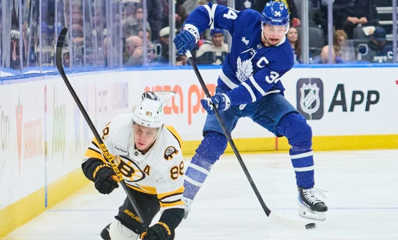 Berube splits up Matthews, Nylander ahead of Maple Leafs' game vs. Bruins