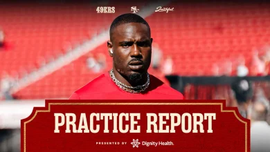 Bethune, Okuayinonu, Piñeiro OUT vs. Browns; Injury Report Ahead of #SFvsCLE