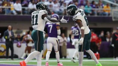 Betting Eagles-Packers: Why A.J. Brown and DeVonta Smith beat projections in tight game