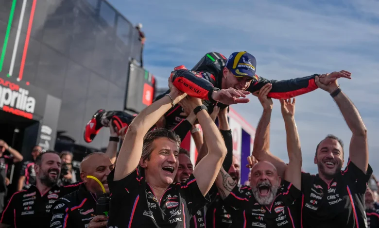 Bezzecchi pulls clear to beat Marquez and Acosta in Portimao