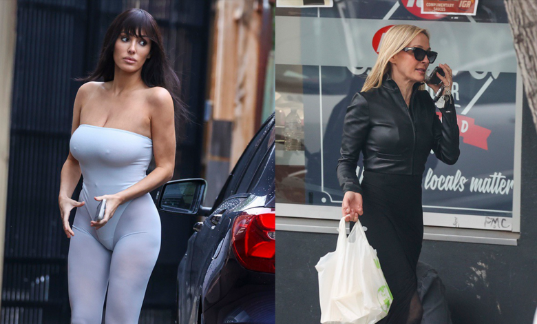 Bianca Censori Steps Out in Skimpy Outfit With Sister & Mom in Australia