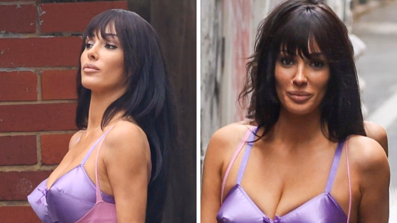 Bianca Censori flashes curves in Melbourne