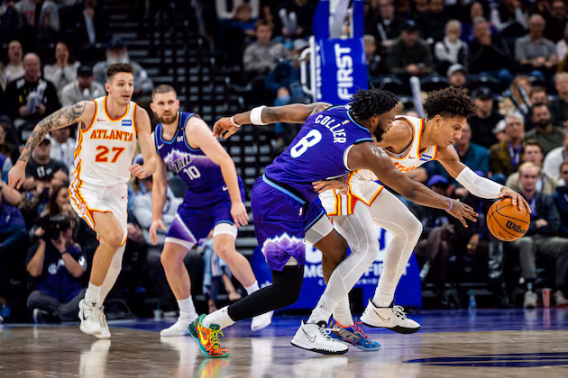 Big nights from Lauri Markkanen and Ace Bailey not enough for the Jazz to take down the Hawks