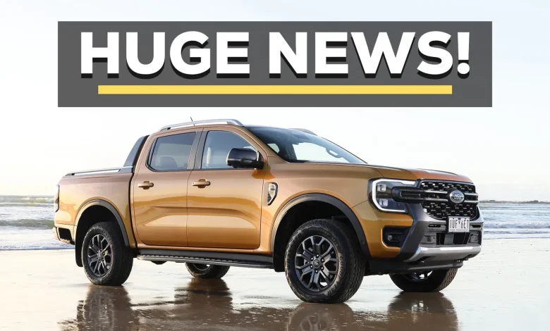 Biggest Change Ever for 2026 Ford Ranger and Everest Lineups