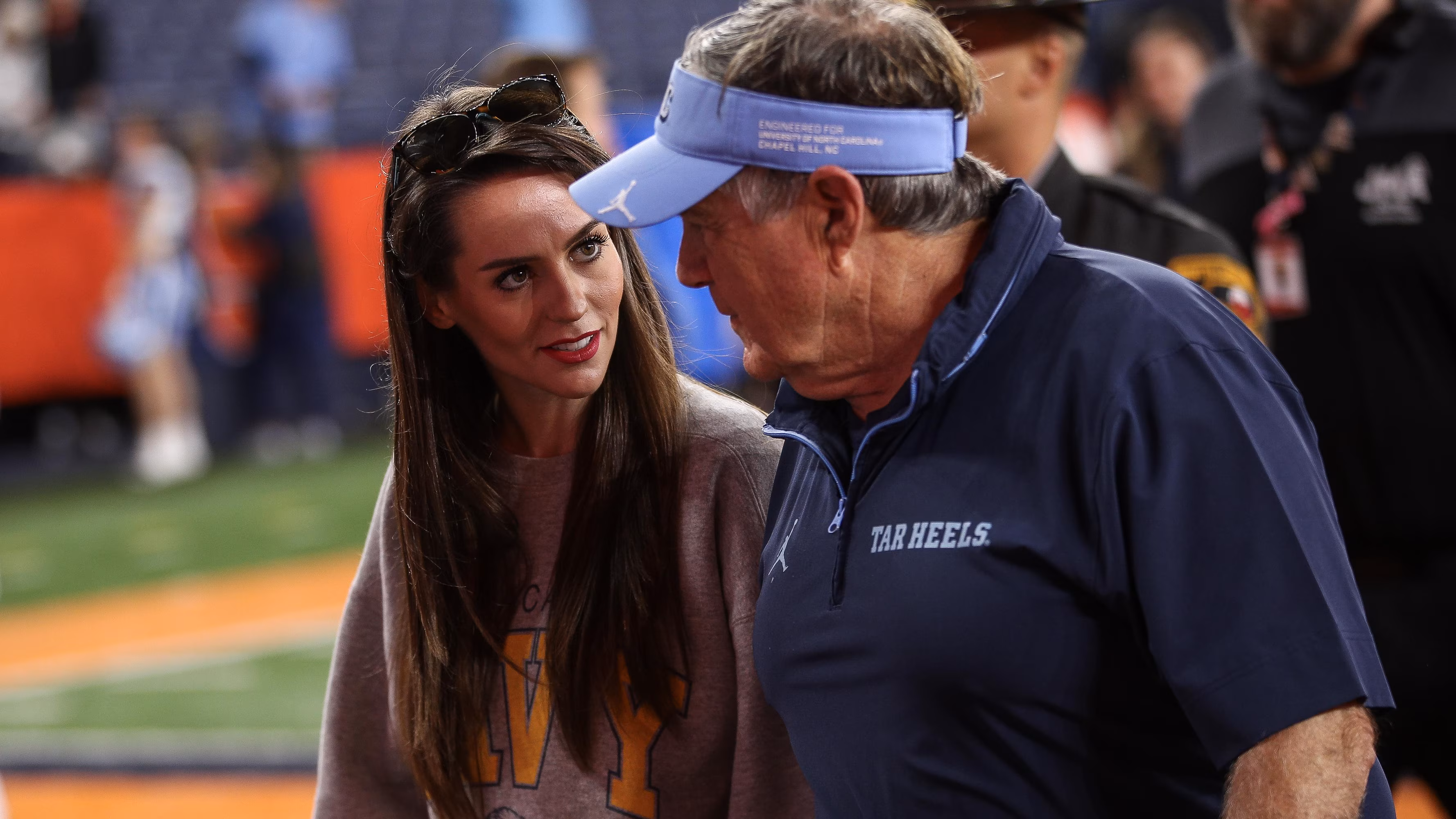 Bill Belichick Attends Girlfriend Jordon Hudson's Cheerleading Event in Photo