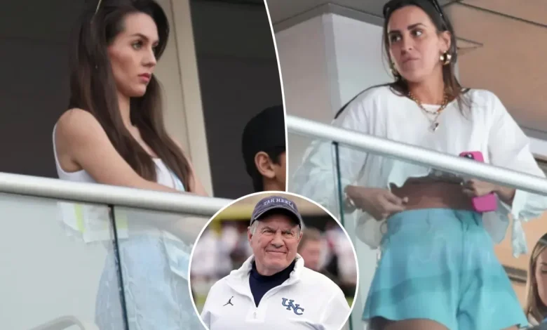 Bill Belichick’s daughter-in-law gives Jordon Hudson frosty reception during UNC game