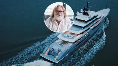 Billionaire Game Developer Gabe Newell Just Received His 364-Foot Oceanco Gigayacht