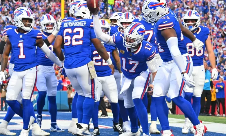Bills' QB Josh Allen breaks rushing touchdown record, joins Hall of Fame running backs