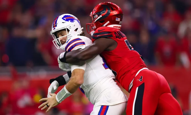 Bills QB Josh Allen on eight-sack loss to Houston Texans: 'I have to be better on that'