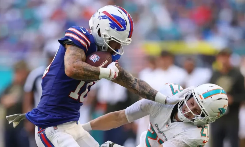 Bills WR Khalil Shakir out-snaps Keon Coleman for first time in 2025