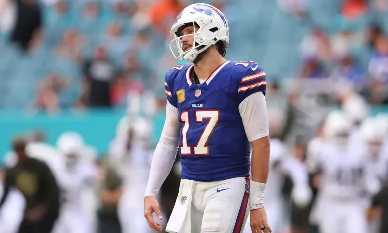 Bills report card: Josh Allen's receivers can't get open, run defense battered by Dolphins