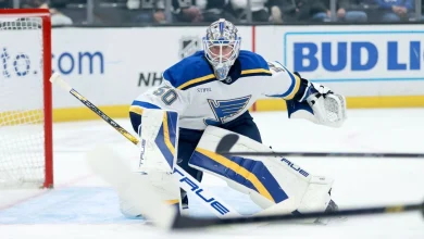 Binnington passes his agent for Blues goalie mark