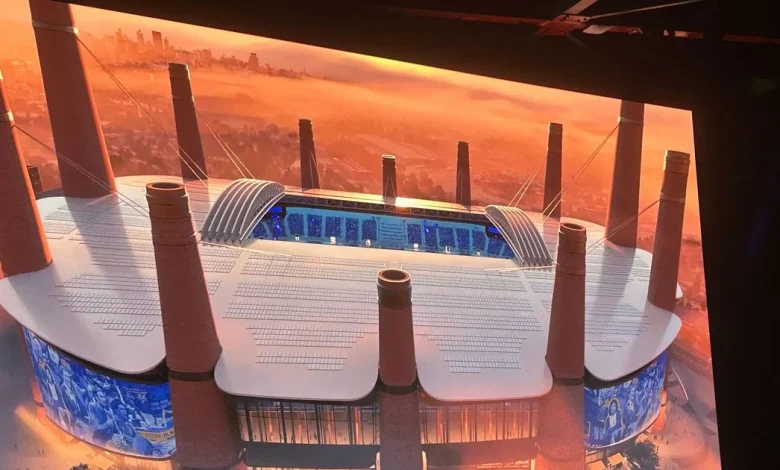 Birmingham City unveil new stadium with enormous chimneys dubbed 'powerhouse'