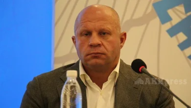 Bishkek hosts press conference with participation of Fedor Emelianko ahead of World Sambo Championship