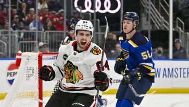 Blackhawks Recall Landon Slaggert, Jason Dickinson Remains Out